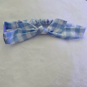 NEVER WORN Claire’s plaid headband